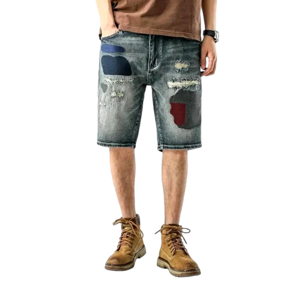 Y2k vintage men's jeans shorts