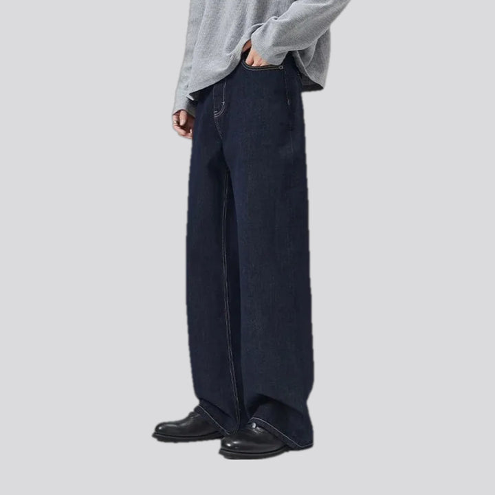 Midweight flare-leg men's jeans