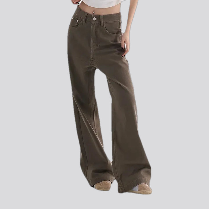 Colorful Fashion High Waist Jeans for Ladies | Jeans4you.shop